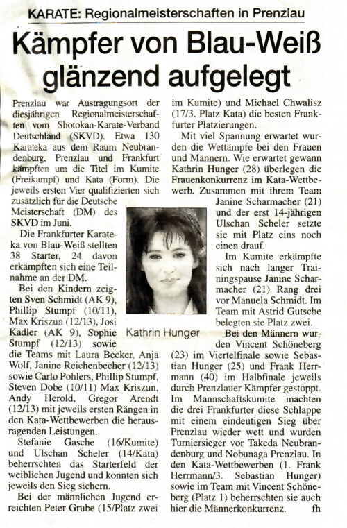 MOZ - Kämpfer von Blau-Weiß glänzend aufgelegt