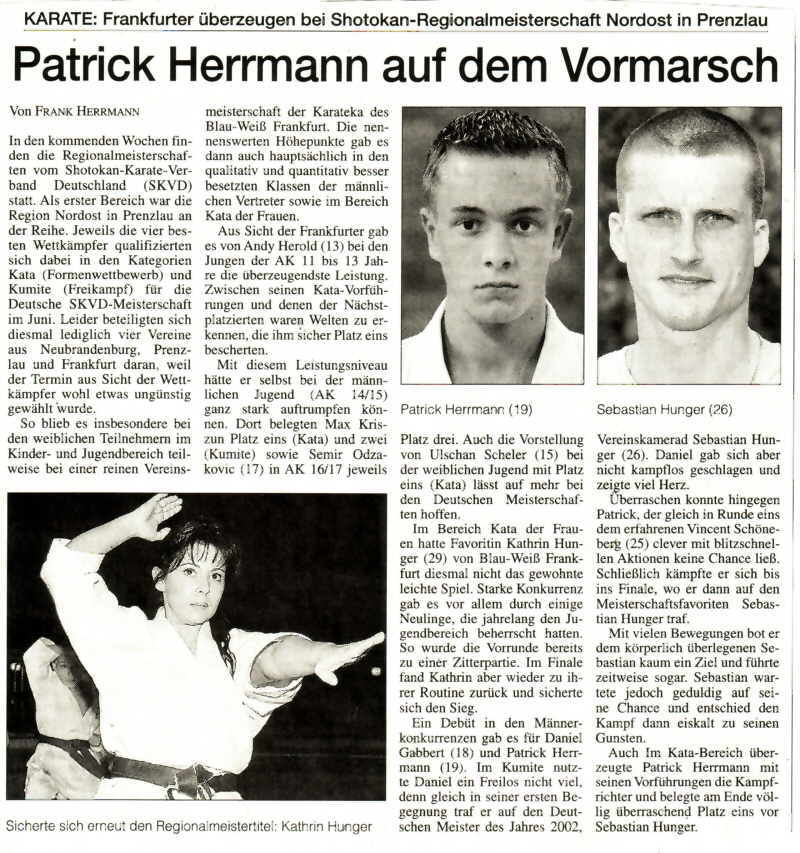 MOZ - Patrick Herrmann auf dem Vormarsch